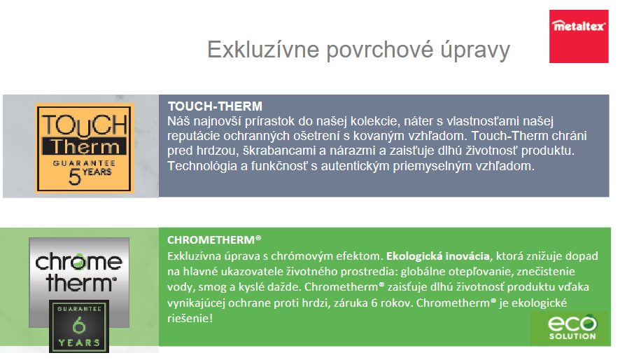 Exkluzívna povrchová úprava produktov Metaltex.pdf